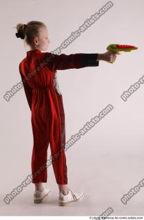 DENISA PILOT STANDING POSE WITH GUN 2